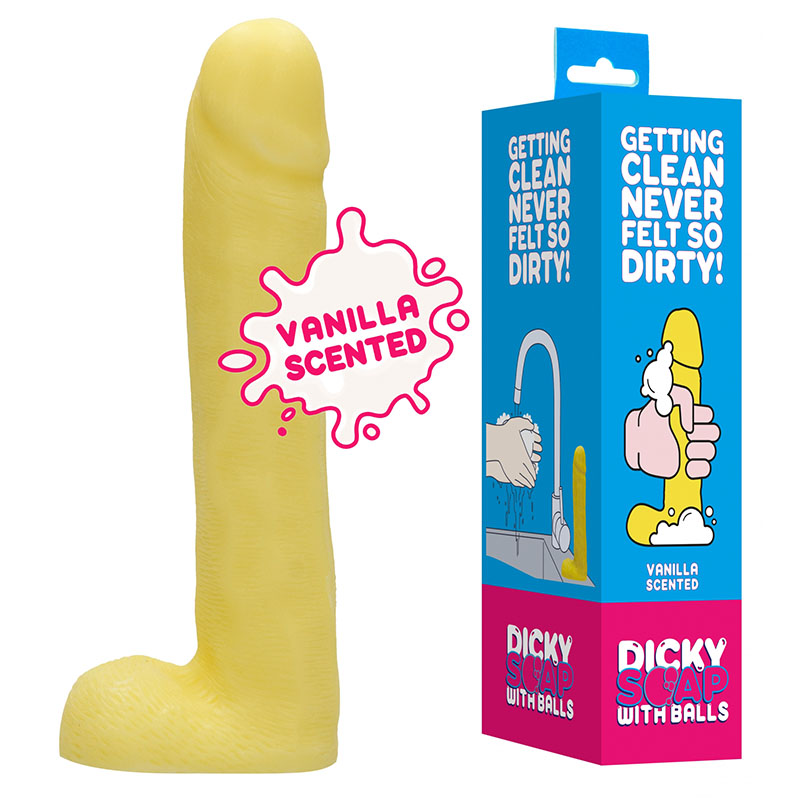 S-Line Dicky Soap With Balls - Yellow